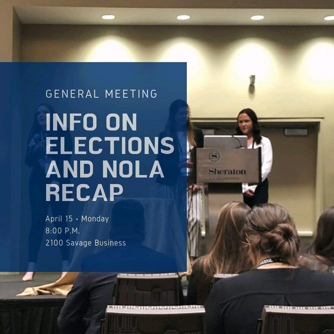 If you're interested in AMA and wish to see leadership opportunities, we recommend you come as well! #ama #nola #marketing #utoledo #toledorockets
