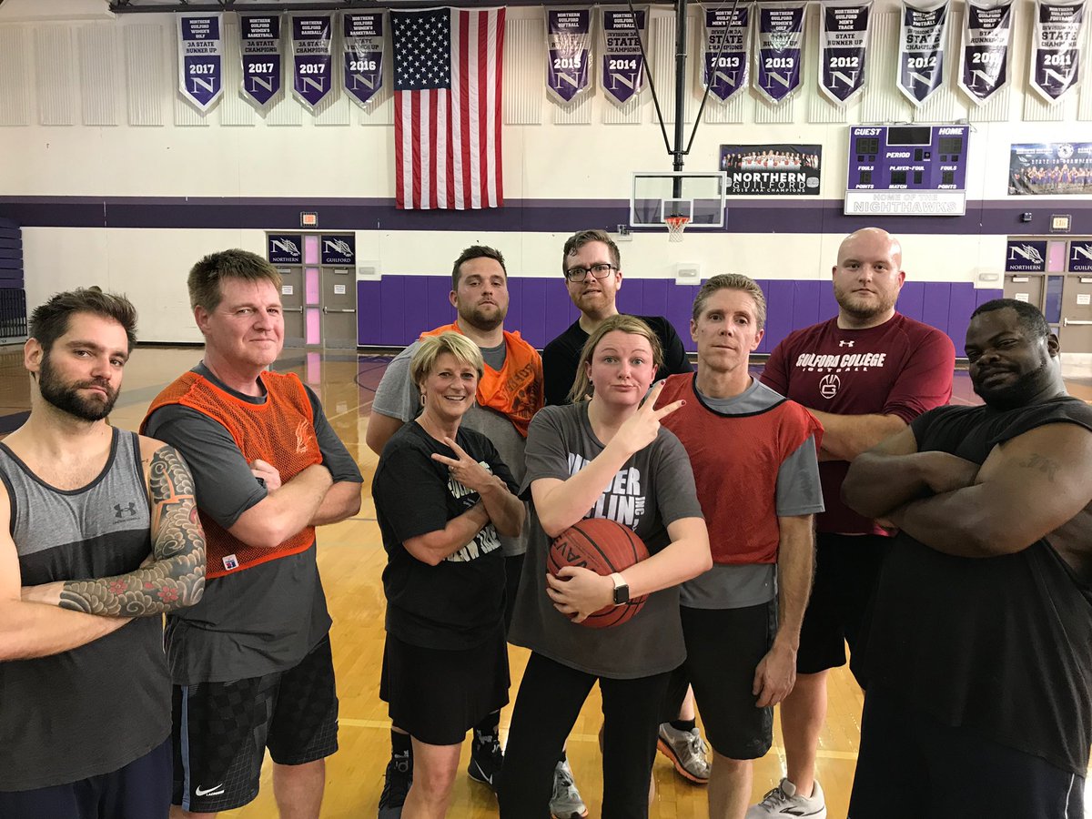 nghs_basketball's tweet photo. ‼️NIGHTHAWK NATION‼️ We want to see you this Wednesday, April 17th, at 7pm for our Students vs. Faculty Basketball Game! Only $5 admission. Faculty has been practicing...students, be ready to bring it 😈 https://t.co/fMd7JgxqBw