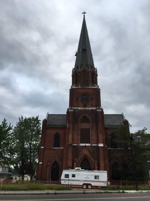 danielcbritt's tweet photo. Everyone mourning #notredam today can DM me for a free tour of the Church of the Transfiguration in #Buffalo, NY —the #Paris of North America. https://t.co/sqhYM8KF6p
