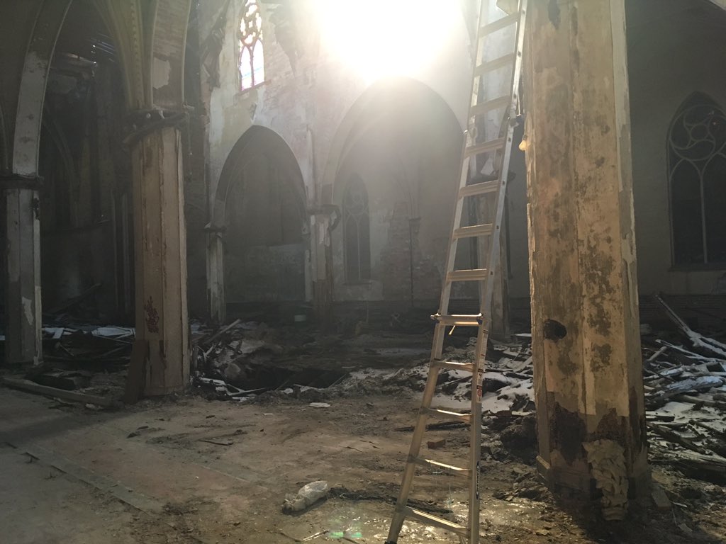 danielcbritt's tweet photo. Everyone mourning #notredam today can DM me for a free tour of the Church of the Transfiguration in #Buffalo, NY —the #Paris of North America. https://t.co/sqhYM8KF6p