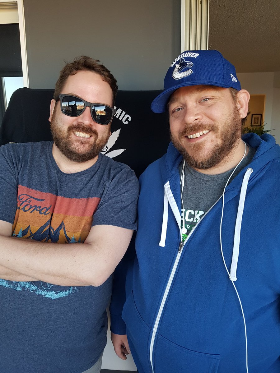 NeverSleepsNet's tweet photo. The sun's always shining when @BryanHatt joins @jeffpaulcomedy in studio for episode 62 of #ThePotatoFiles podcast
https://t.co/IH6bv9uluQ
#comedy #toronto #torontocomedy #podcast #podcasting #bluejays #NSN #NeverSleepsNetwork #comics #comedians #Canada #jays #laugh #funny #fat https://t.co/aIKjzC7Sjf