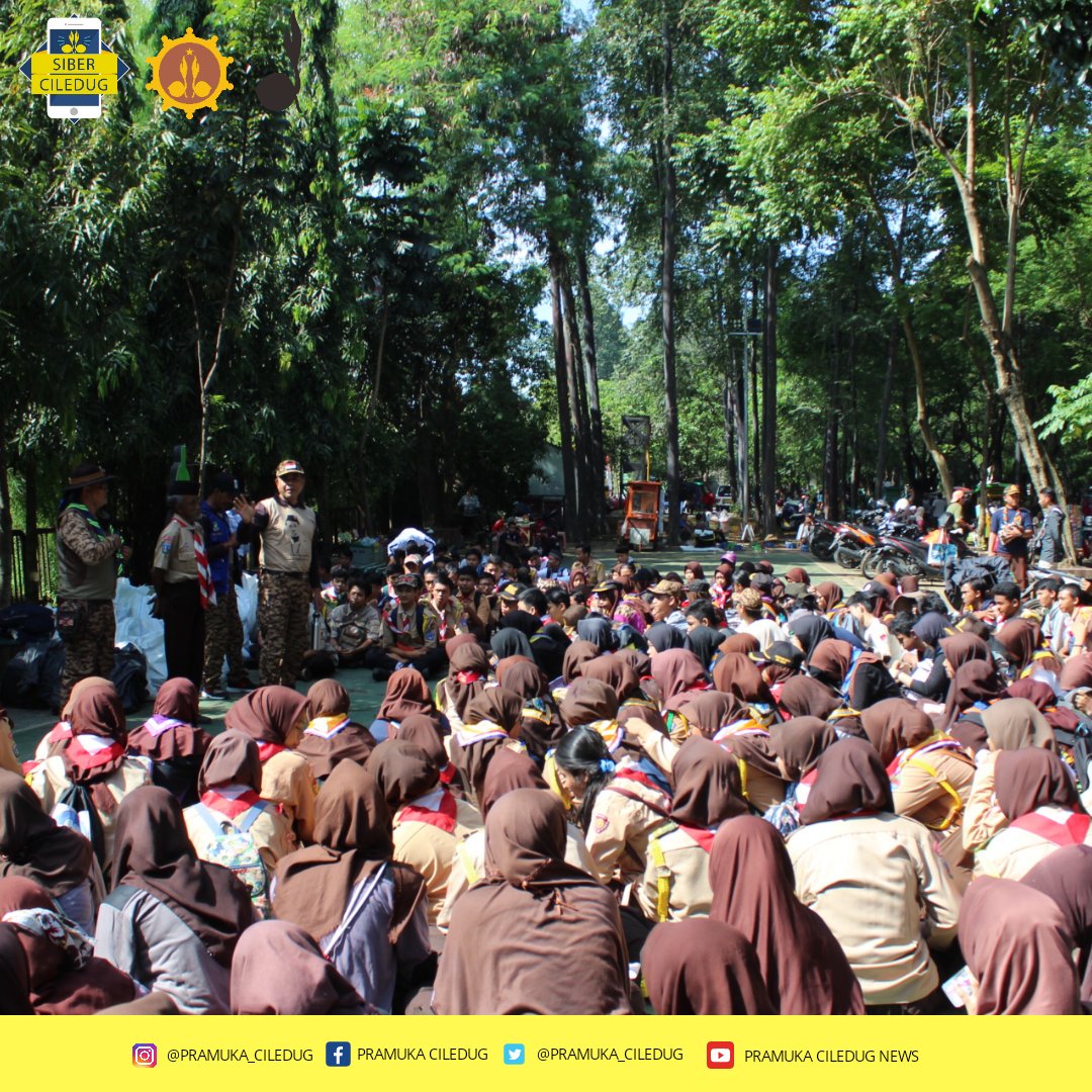 pramuka_ciledug's tweet photo. Minggu, (14/04/2019)
Dalam Rangla Memperingati Hari Bapak Pramuka Indonesia Kwartir Cabang Gerakan Pramuka Kota Tangerang menggelar aksi Peduli Lingkungan yaitu Gerakan Pungut Sampah (GPS) di CFD Tugu Adipura - Kota Tangerang. https://t.co/N0EhexBZHF
