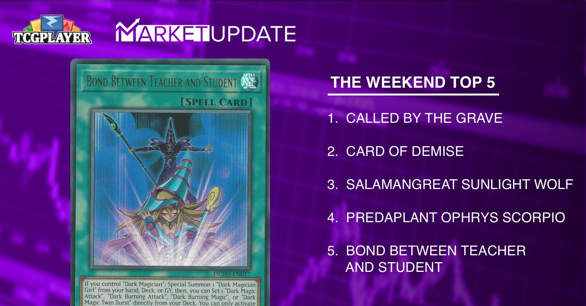 TCGplayer Infinite Yu-Gi-Oh - (Jason) We saw bit.ly/HystericSign go crazy in the Marketplace yesterday, with the card reaching near buyout status off the launch of Sisters of the Rose. It more than