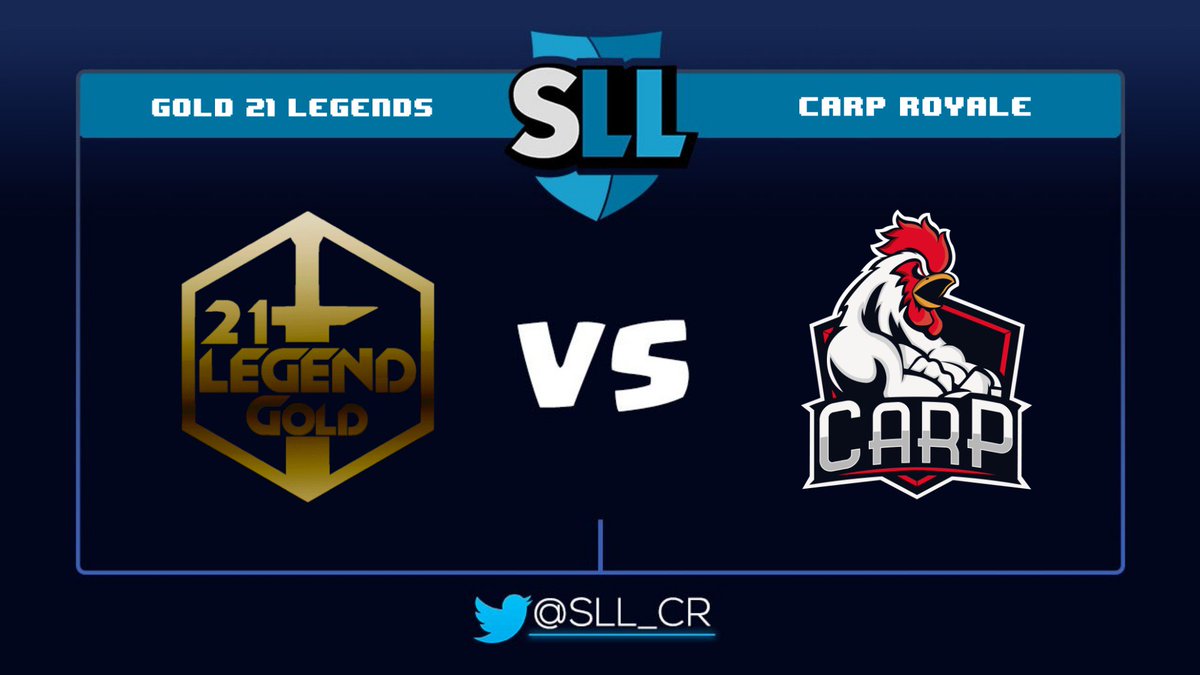 Segundo encuentro del día 

Zona II • 22:30HS 🇦🇷

<a href="/Gold21Legend_CR/">Gold 21 Legend_CR</a> 🆚 <a href="/CARP_Royale/">C.A.R.P</a>