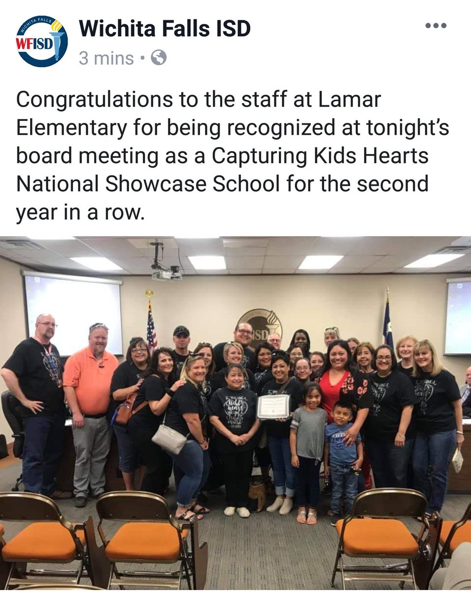 ❤❤❤❤<a href="/flipflippen/">Flip Flippen</a> <a href="/gretamariadame/">Greta BenavidesAdame</a> <a href="/WFISDschools/">Wichita Falls ISD</a> #BeTheOne <a href="/LamarElementary/">Lamar Elementary</a> #CKH