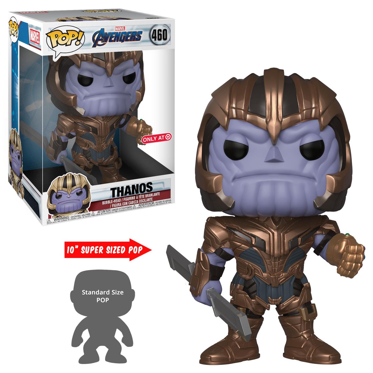 RT & follow @OriginalFunko for the chance to win a @Target exclusive 10-inch Thanos Pop! #AvengersEndgame #FunkoAvengers #BecomeALegend