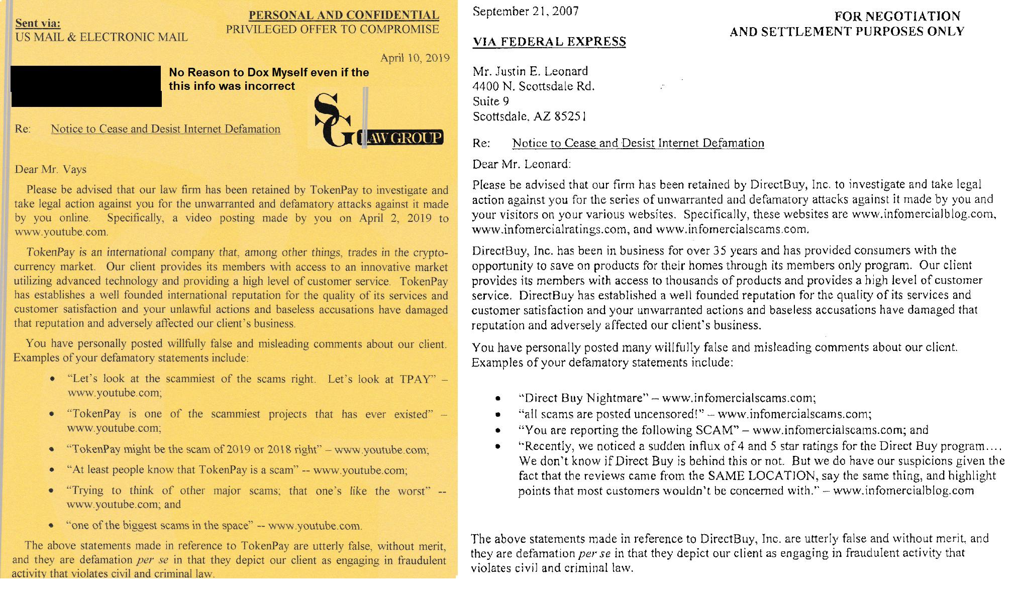 Tone Vays #BitcoinInfinityDay = ∞/22M on Twitter: "Here is the Within Cease And Desist Letter Template Defamation Tone Vays #BitcoinInfinityDay = ∞/22M on Twitter: "Here is the Within Cease And Desist Letter Template Defamation