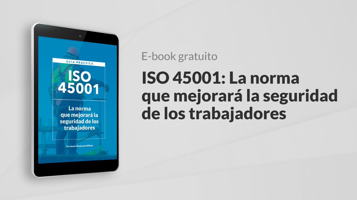 ISOTools_'s tweet photo. Descubra los cambios que nos trae la nueva #ISO45001 con nuestro e-book gratuito: https://t.co/zcTfSQ2Y9g https://t.co/NZiTXXkXb6