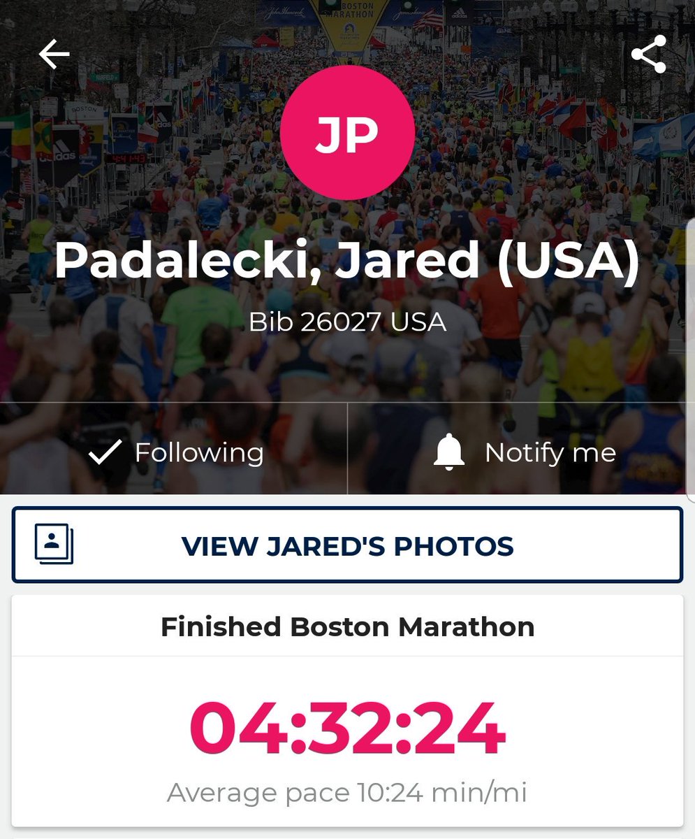 lydrewsmom's tweet image. Congratulations @jarpad !!!! 
#RunPadsRun