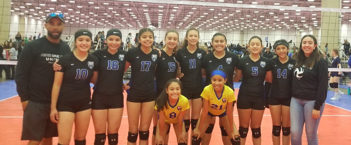eldopeandhealth's tweet photo. Thankful to have the opportunity to watch these ladies in action! Bronze bracket Champions! The future of volleyball looks bright! Thank you Coach Hill! #915united #4 #mamasbeast https://t.co/zCUlMwNPSL