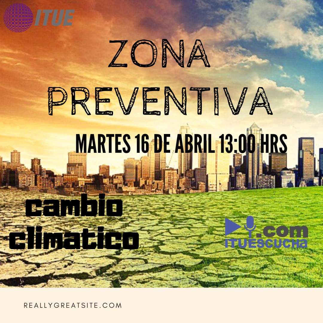 ituescucha's tweet photo. Todo el día estamos escuchando noticias acerca del cambio climático. ¿Está la raza humana condenada? En este programa te explicamos qué es el cambio climático  para que puedas entender por qué existe tal preocupación. Martes en punto de las 13:00 hrs por https://t.co/BX4ru57uBR https://t.co/H1R3RoWDlX