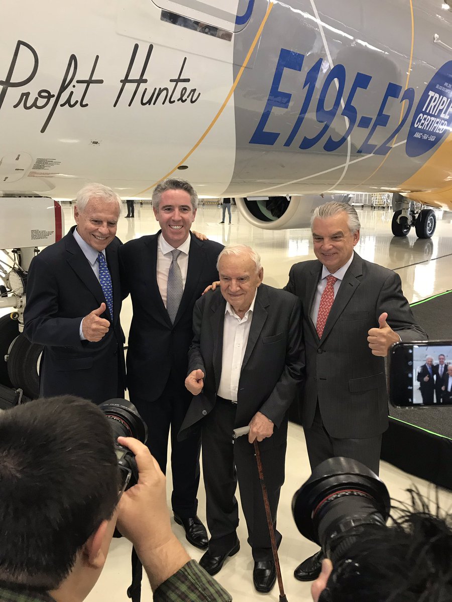 Resultado de imagen para Embraer E195-E2 certification