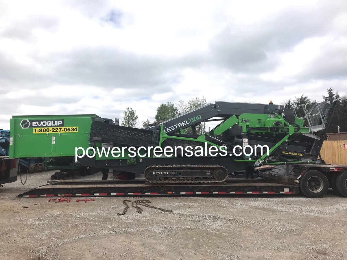 PowerscreenCS's tweet image. @Evo_Quip  Kestrel 600 2 Deck Screening plant leaving out this afternoon.#evoquip #screener #compactwithimpact #powerscreensales #powerscreenused #powerscreencentral  powerscreensales.com