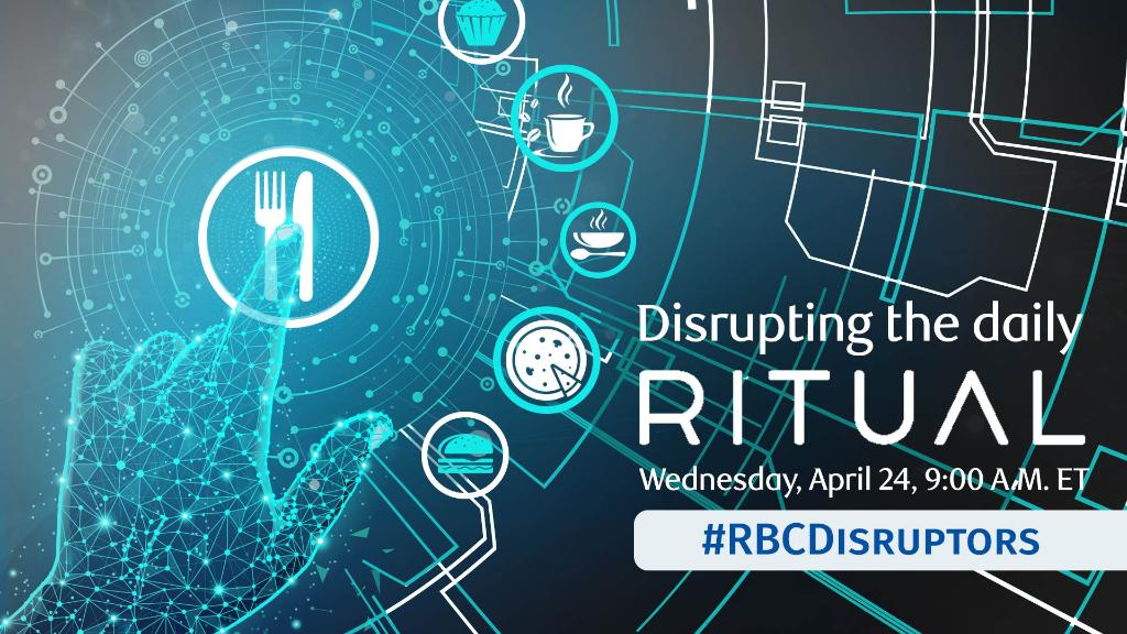 Watch the next #RBCDisruptors on Wednesday, Apr. 24 at 9 a.m. ET for insights into <a href="/ritual_co/">Ritual</a>’s rise and how CEO &amp; Co-Founder <a href="/raymondreddy/">Ray Reddy</a> plans to scale. To register, visit spr.ly/6012Edg02