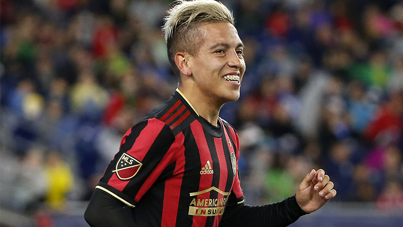atlutdfans's tweet photo. Atlanta United's Ezequiel Barco registers first multi-goal game in MLS | https://t.co/kEI5xRTLZx https://t.co/XQ5QB5MA1S https://t.co/RtFWkxoH9N