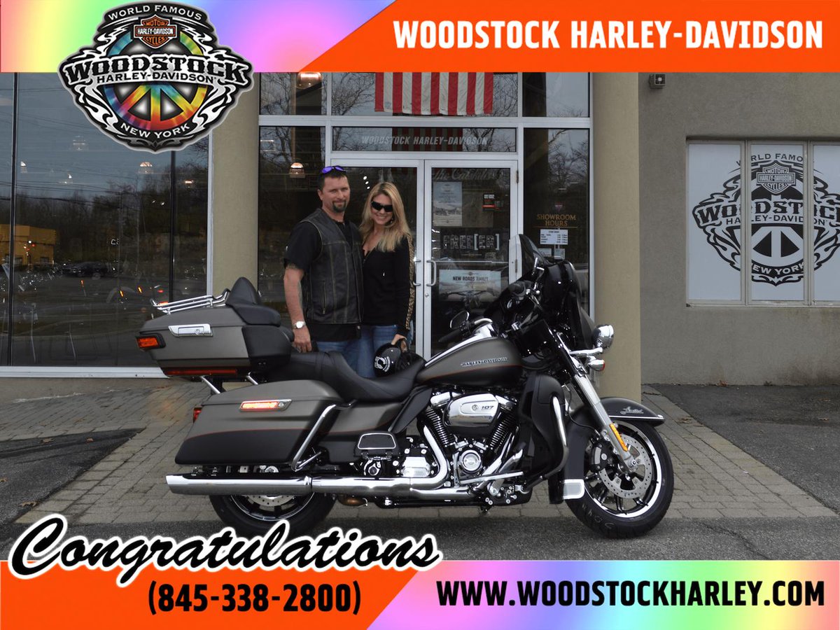 WoodstockHarley's tweet photo. Congratulations to Steven on his 2018 Ultra Limited!
Welcome to the WHD Family!
For all your Harley needs, stop by or call 845-338-2800.
We are always here to help.
#congratulations #2018harleys #whdfamily #newbikenewyou #newbike #woodstockharley #ultralimited #2018ultralimited https://t.co/ZQy7XtJpW6