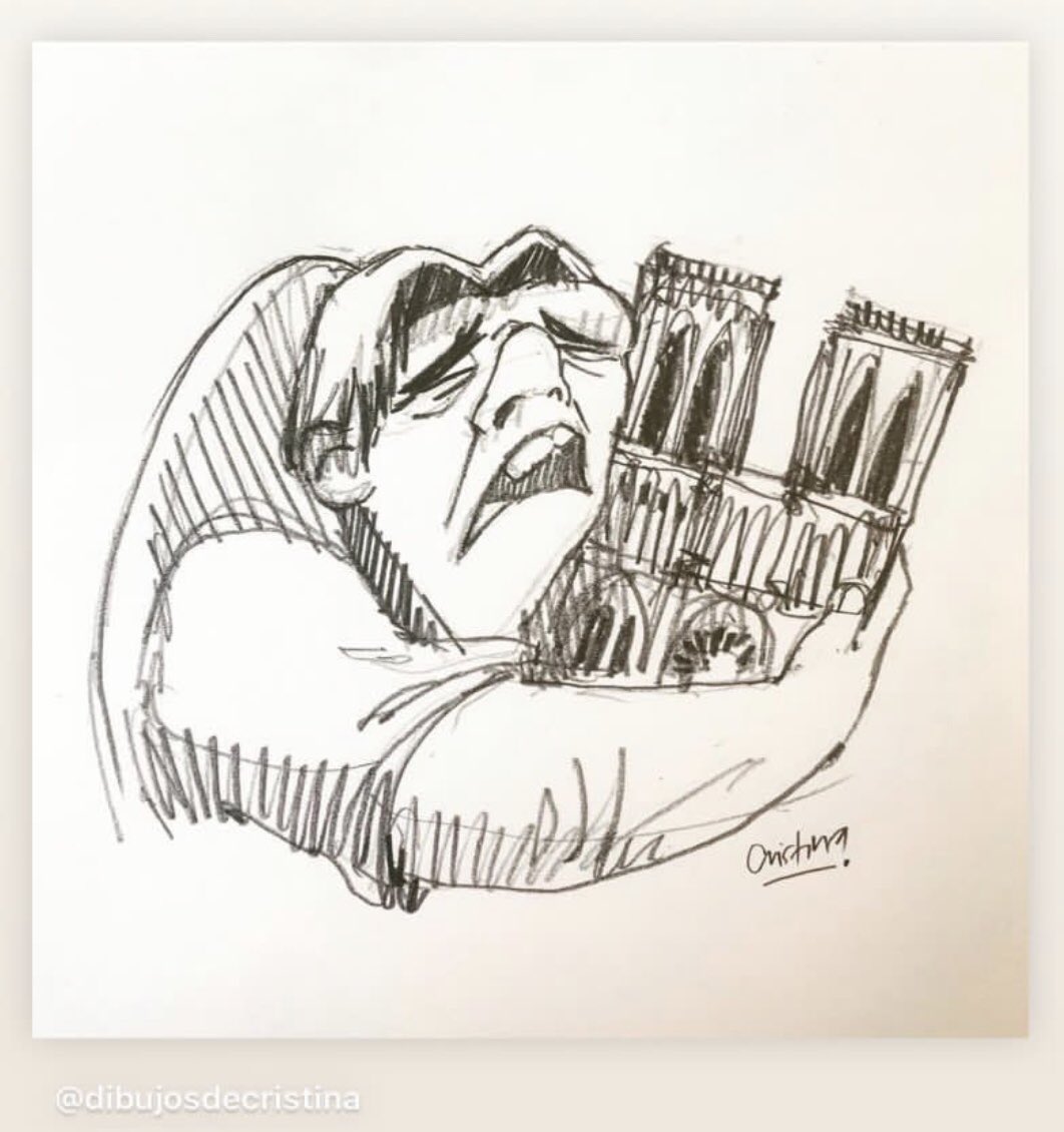 Jo_alberti's tweet photo. « Ne crût-on à rien, il y a des moments dans la vie où l’on est toujours de la religion du temple qu’on a sous la main » #NotreDame de Paris - Victor Hugo #notredrame #incendie https://t.co/jm69WYiTYV