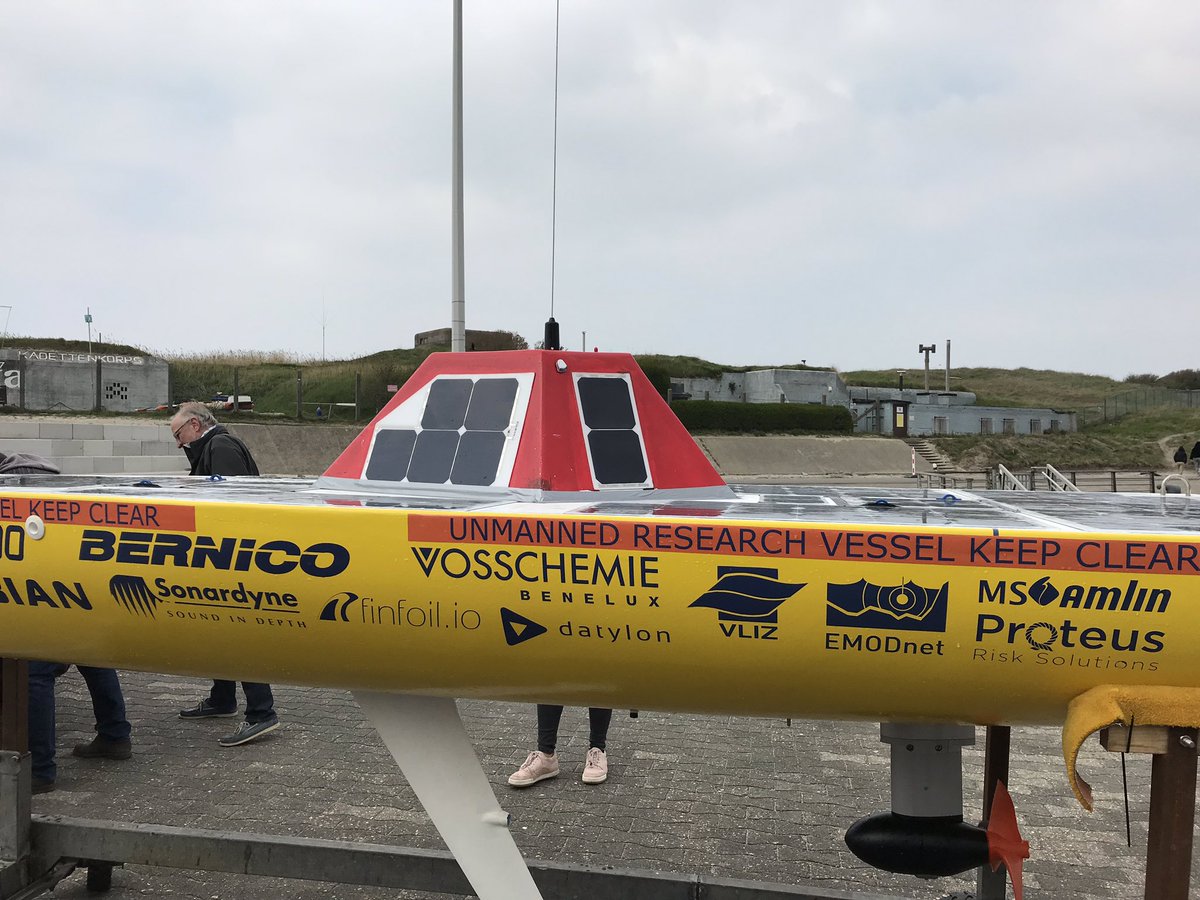 Good luck team <a href="/ProjectMahi/">Project Mahi</a>   7000 km - 90 days - unmanned research vessel - composit materials -projectmahi.com-cross the Atlantic ocean-collect atmospheric and oceanographic data-4 top engineers &amp; friends