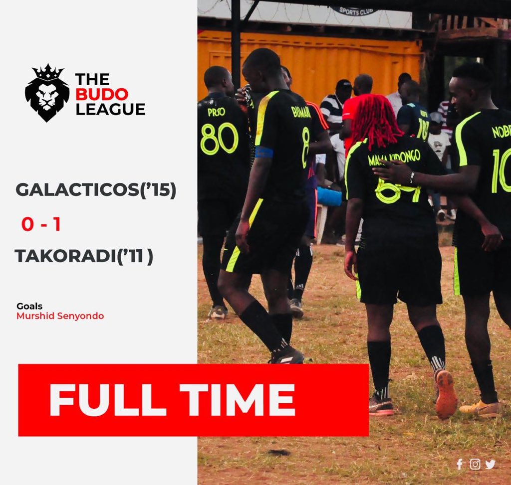 TheBudoLeague's tweet photo. @PB_budo14 0 @quadballo 1 

@TeamMassape 0 @jubilewos 0

@TakoradiFC 1 @Galacticos_15 0 https://t.co/23N4AC5SNf