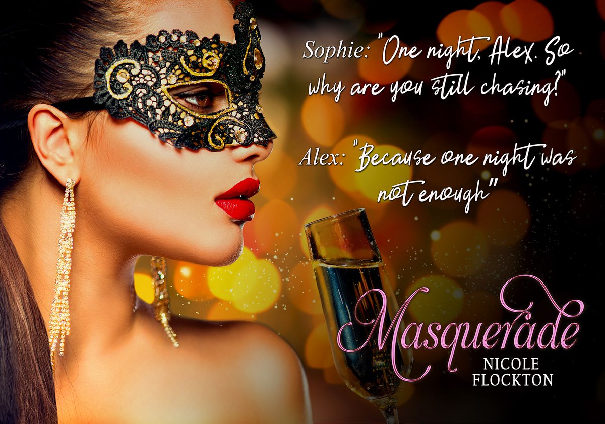 NicoleFlockton's tweet photo. #NewRelease 
"One night, Alex. So why are you still chasing?"
MASQUERADE  https://t.co/doqLGxxvfR
#KindleUnlimited #Kindle #Romance #LookBeyondTheMask #Contemporary https://t.co/l0BMAT08bD