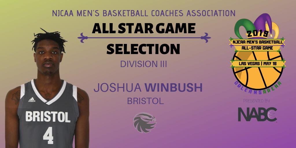 NJCAAMBBCoaches's tweet photo. 2019 All-Star Selection

Joshua Winbush of @bcc_basketball has been selected to the Division III Team for the 2019 @NJCAAMBBCoaches All-Star Game presented by @NABC1927 in Las Vegas, NV! 

✅All-Region XXI Team 
✅Finished 1st in Region in blocks and FG% https://t.co/JGHkW4rAQ1