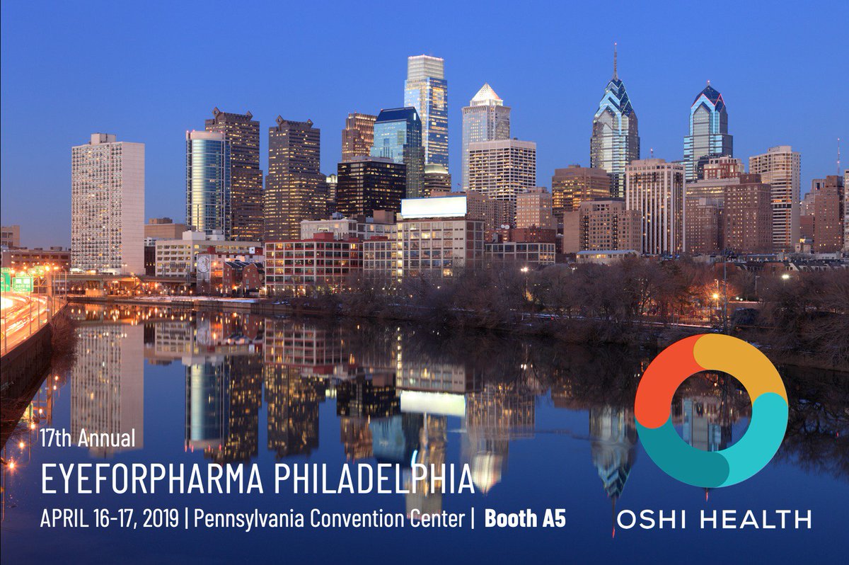 OshiHealth's tweet photo. We are excited for @eyeforpharma in Philly and sharing our digital vision.

Visit with Oshi Health in Booth A5 in the Convention Center on April 16-17.

And, catch our pitch during The Health Tech Challenge! #efpPhilly https://t.co/ssyQGUR8iS