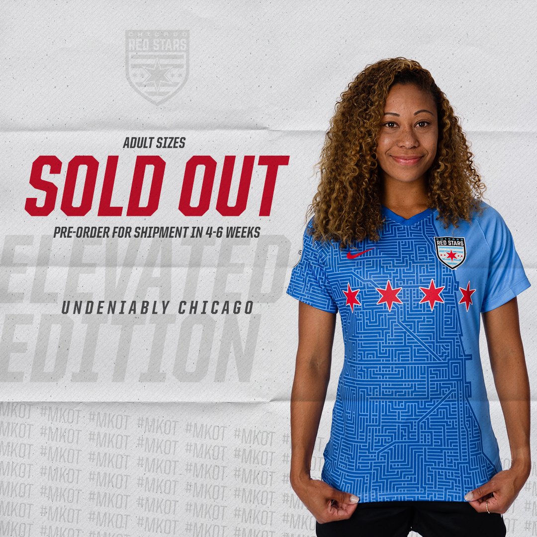 chicago red stars jersey 2019