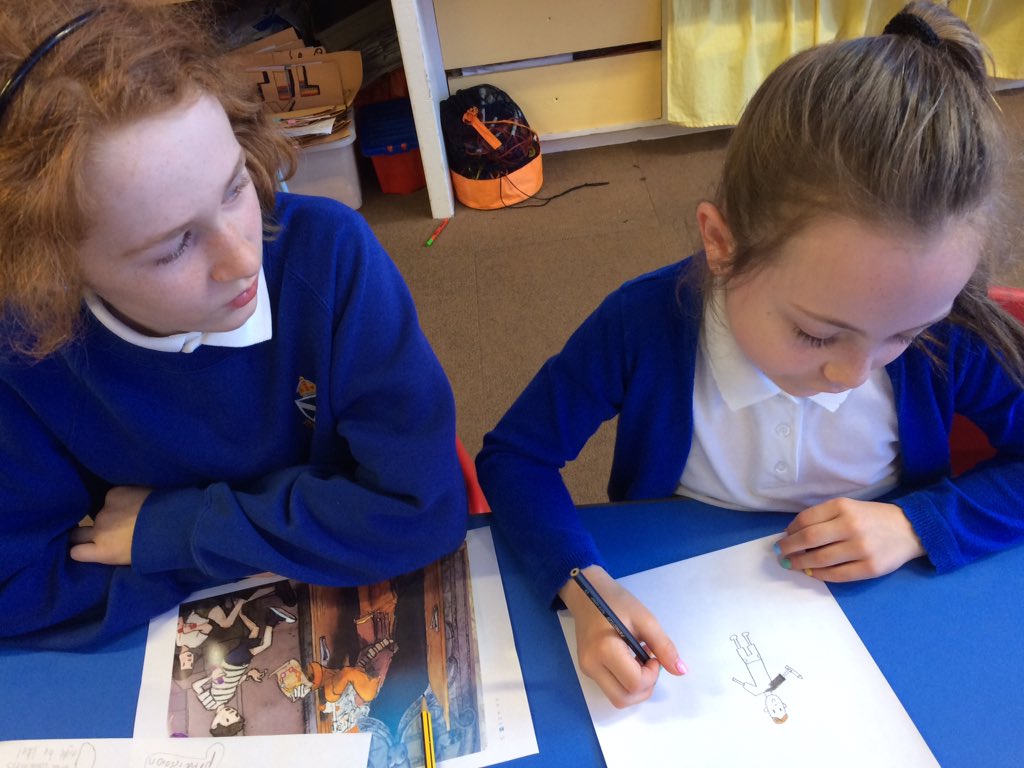 stpetersgala's tweet image. In P6 pupils turned teachers for the afternoon. In the morning they studied ‘Quest’ by Aaron Becker before selecting a reading strategy to teach their P4 partners. They selected their #learningintention before planning activities to help. Great work P6 &amp;amp; P4 @storybreathing