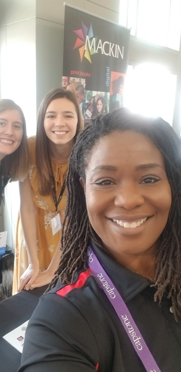 FlowerSymph's tweet photo. I'm so glad that I got to go to the Techcamp-I mean Glamcamp! I also got my first freebies and new product information to take back to my district Thanks Mackin, Follett, Capstone, &TLA!
#txla19tc
#TechGlamp
@MackinLibrary
@CapstonePub
@FollettLearning https://t.co/uu7FyUWb5F