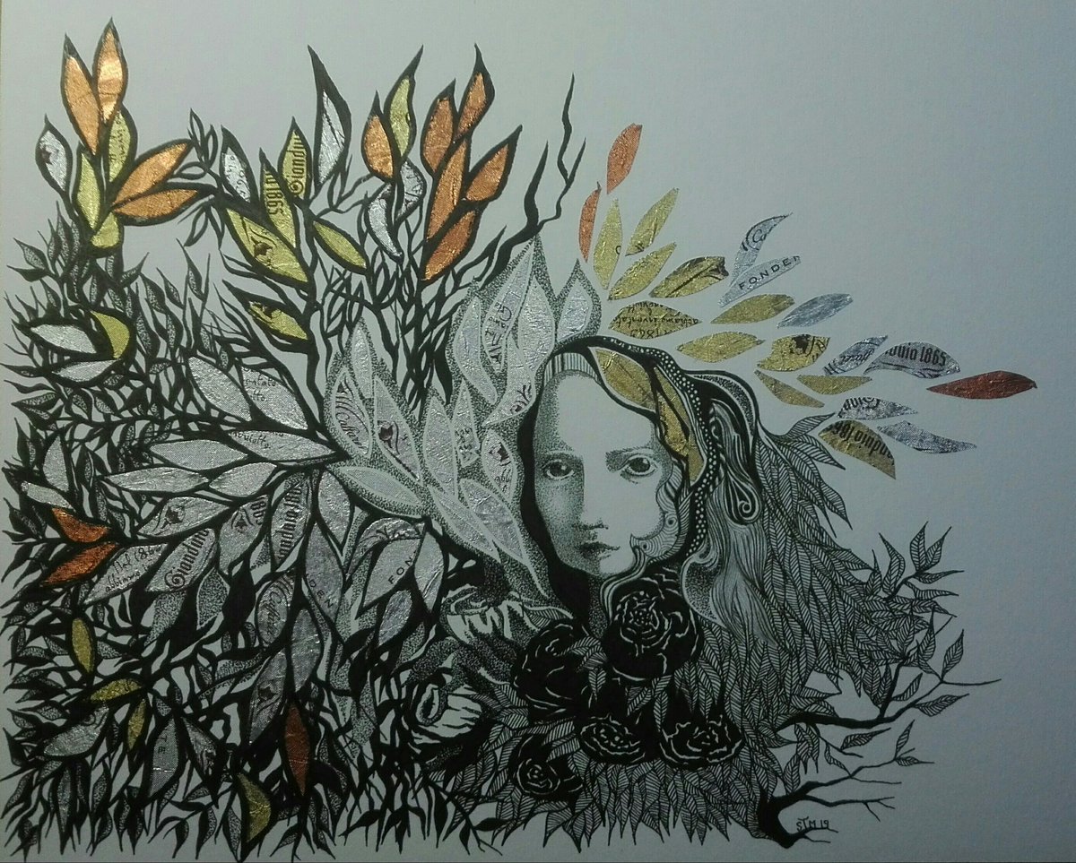 Draw_Con's tweet photo. Inky #edges.

#drawing #illustration #art #portrait #portraitmood #imaginaryportrait #imaginaryselfportrait
#graphite #ink #collage #graphictextures #graphicpoem #visualpoem https://t.co/x3ymCLZd3S