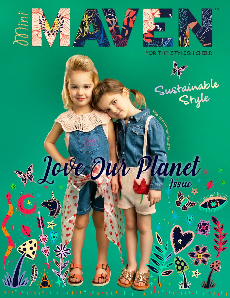 🌿🌍 LOVE OUR PLANET 🌎 🌿 It's launch day, Minis! The new #SS19 issue is here --> MiniMavenMagazine.com.