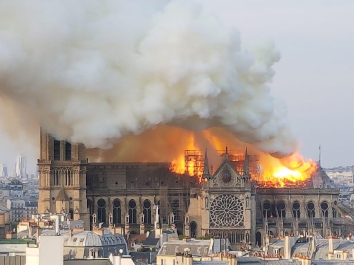 catolicos_es's tweet photo. Lágrimas por la Cultura, el arte, la historia y la religión, pero sobretodo porque allí vivía El que se va a clavar en la Cruz por todos los parisinos y franceses: Jesús. https://t.co/OX4zF8YTom