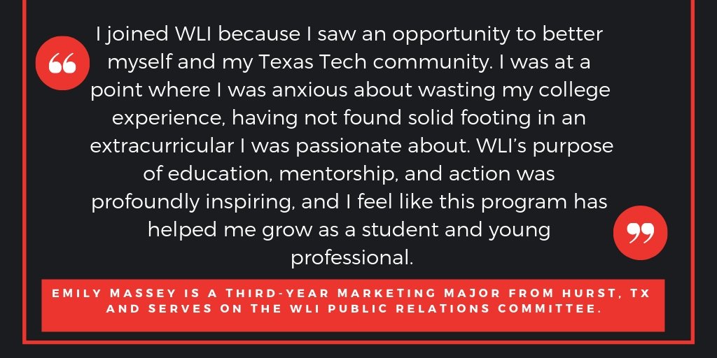 Emily Massey #WhyIJoinedWLI