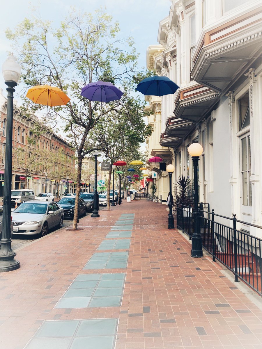 Utilizing your break? Check out 9th street for some great shopping and dining! #WACE2019