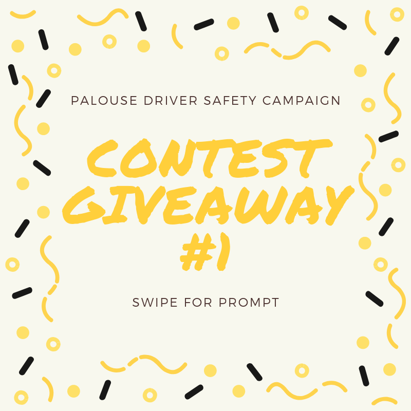 palousedrivers's tweet photo. FIRST DAY OF THE GIVEAWAY! To enter please comment or retweet and tag two friends or loved ones. Don't forget to tag us with the hashtag #palousedriversafety .... YOU'RE worth more than a text! Don't text and drive! https://t.co/lZmiVwMaKm
