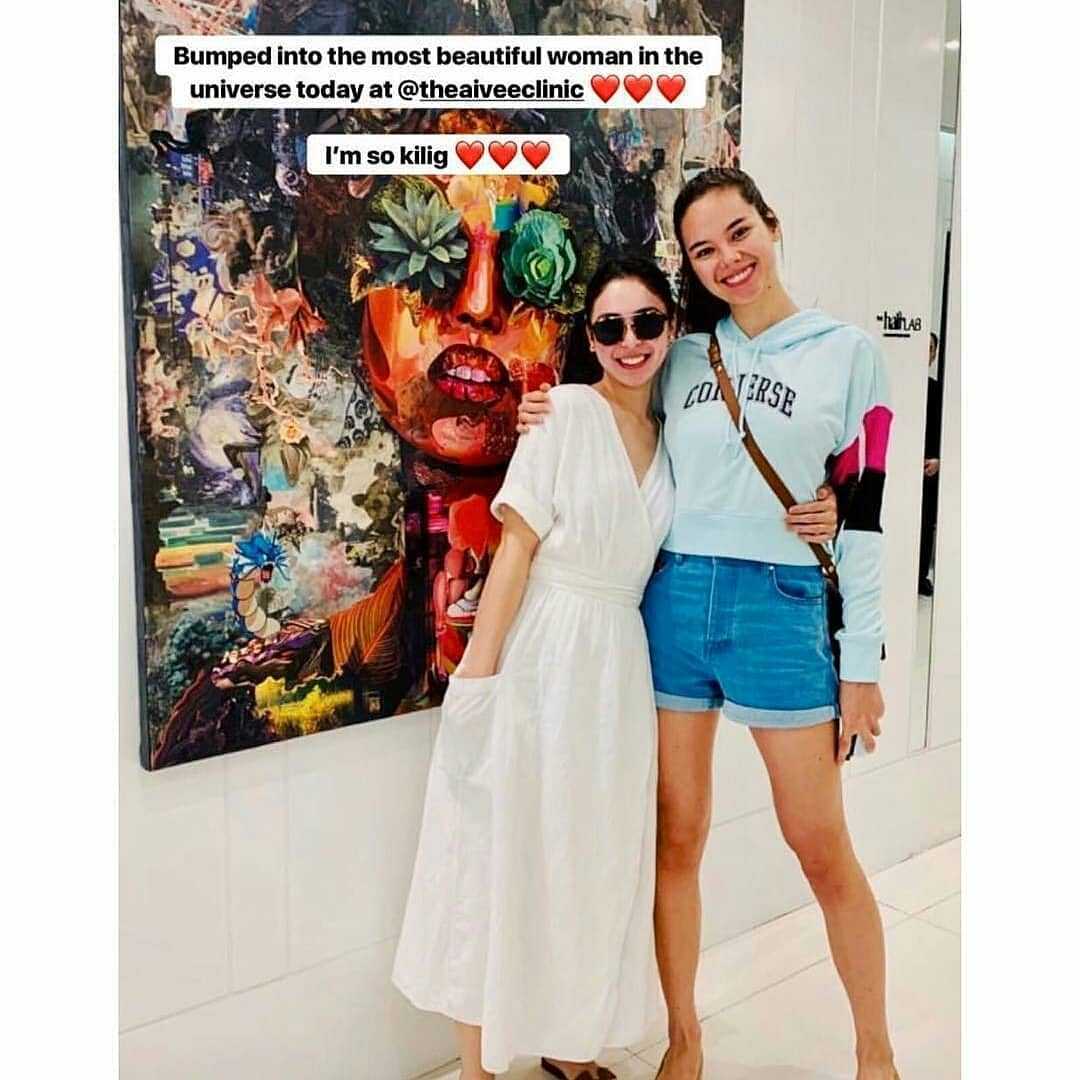 zed_aipone's tweet photo. Julia Barretto and Miss Universe Catriona Gray at @theaiveeclinic ❤ 
#JoshLia
#JuliaBarretto
#JoshuaGarcia
📸:@juliabarretto 
@BarrettoJulia https://t.co/hTT43zd6Fg