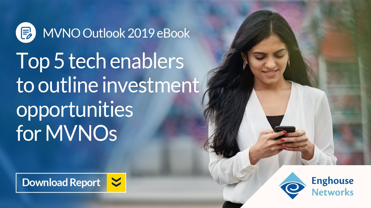 Accelerate business growth and strengthen your MVNO offering by tapping into these top 5 investment areas. 
Download MVNO Outlook 2019 and find out more: bit.ly/2UgprgY