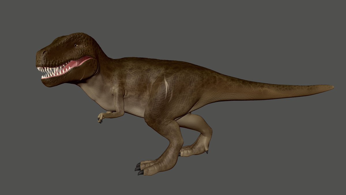 skelelen's tweet image. I finished making my dinosaur son Toby 🦖✨
#mudbox #3dmodeling