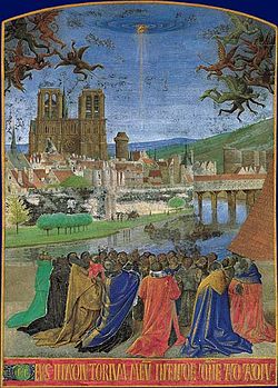 I don't have something unique to say about what we've lost today at Notre Dame, and that's because what it means is so universal, yes for medievalists, but for people in general. It's an encapsulation of what the high and late medieval mind saw as divine. I've always agreed.