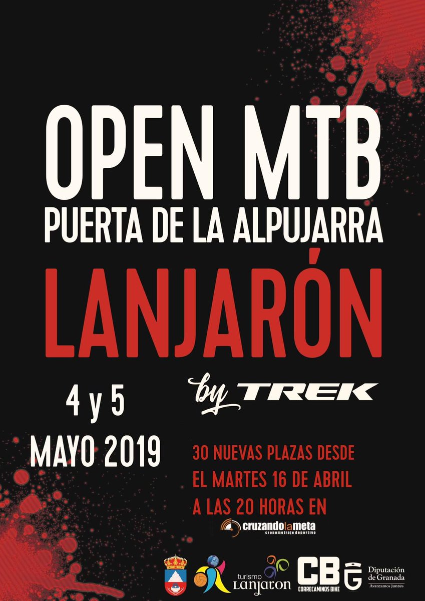OpenLanjaron's tweet photo. Recuerda: Mañana martes saldrán las 30 ÚLTIMAS PLAZAS de cara a la sexta edición del Open MTB Puerta de la Alpujarra. Disponibles en 

https://t.co/Soz6c6Kar0 

¿Te lo vas a perder? https://t.co/OubB8HkFZ2