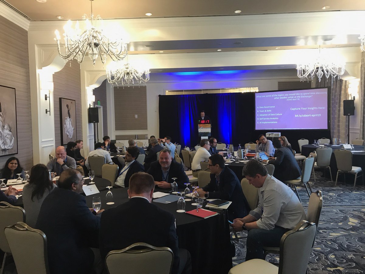 IQPCNAExchange's tweet image. What topics did you like hearing about the most during the @thoughtxchng roundtable session? #ChiefDataEX #AI #DataGovernance #DataCulture #Data