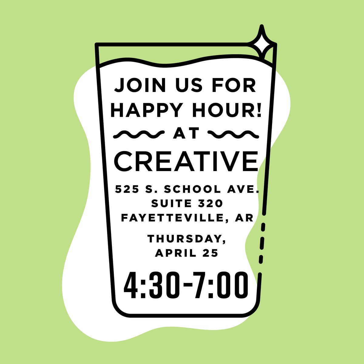 creativepromo's tweet photo. Put it on your calendar! We host a great happy hour. Don't believe us? See for yourself on April 25. Join here: https://t.co/r8rJTmrYxC #creativehappyhour https://t.co/5lhee6crki