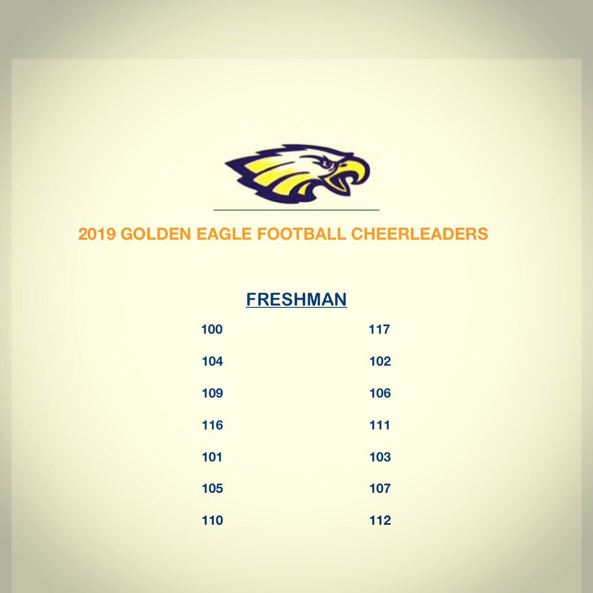 naplescheer's tweet photo. Congratulations! Mandatory Parent/Cheerleader Meeting, Wednesday, May 1st 6:00-7:00. NHS AUDITORIUM. One parent or guardian must attend in order to participate. https://t.co/2bZnpXQclJ