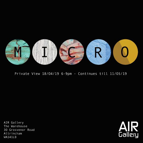 jadeemmagilbert's tweet photo. I’ve got a few pieces of new work showing in 'Micro', an exhibition of small works at @AIRArtGallery, Manchester.
It opens this Thursday (18th April) and closes 11th May.
Hope you can get to see it!

https://t.co/CC5gicUUNL #art #contemporaryart #manchester https://t.co/qKNoA1weKA