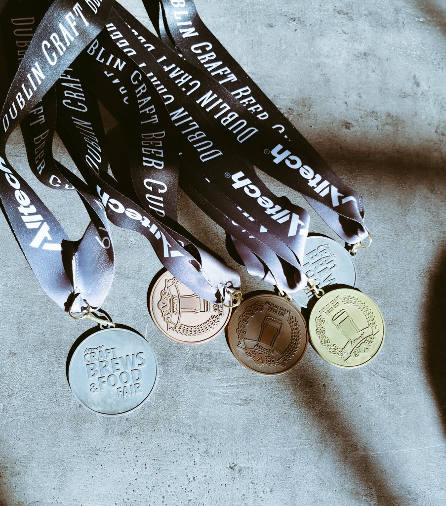 New awards from <a href="/AlltechBrews/">Alltech Brews</a>
🎉
Gold: RAFA🥇✨
Silver: IPA, Calm Storm🥈
Bronze: APA, Pils🥉

#CraftBeer #Awards