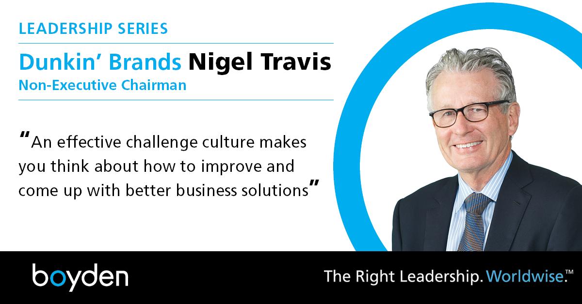 Nigel Travis, Non-Executive Chairman of #Dunkin' Brands, discusses key trends in the #food &amp; #beverage sector and how companies can adapt to change in the latest edition of Boyden's #Leadership Series. 
Read the full interview here >> bit.ly/2VHPBdY