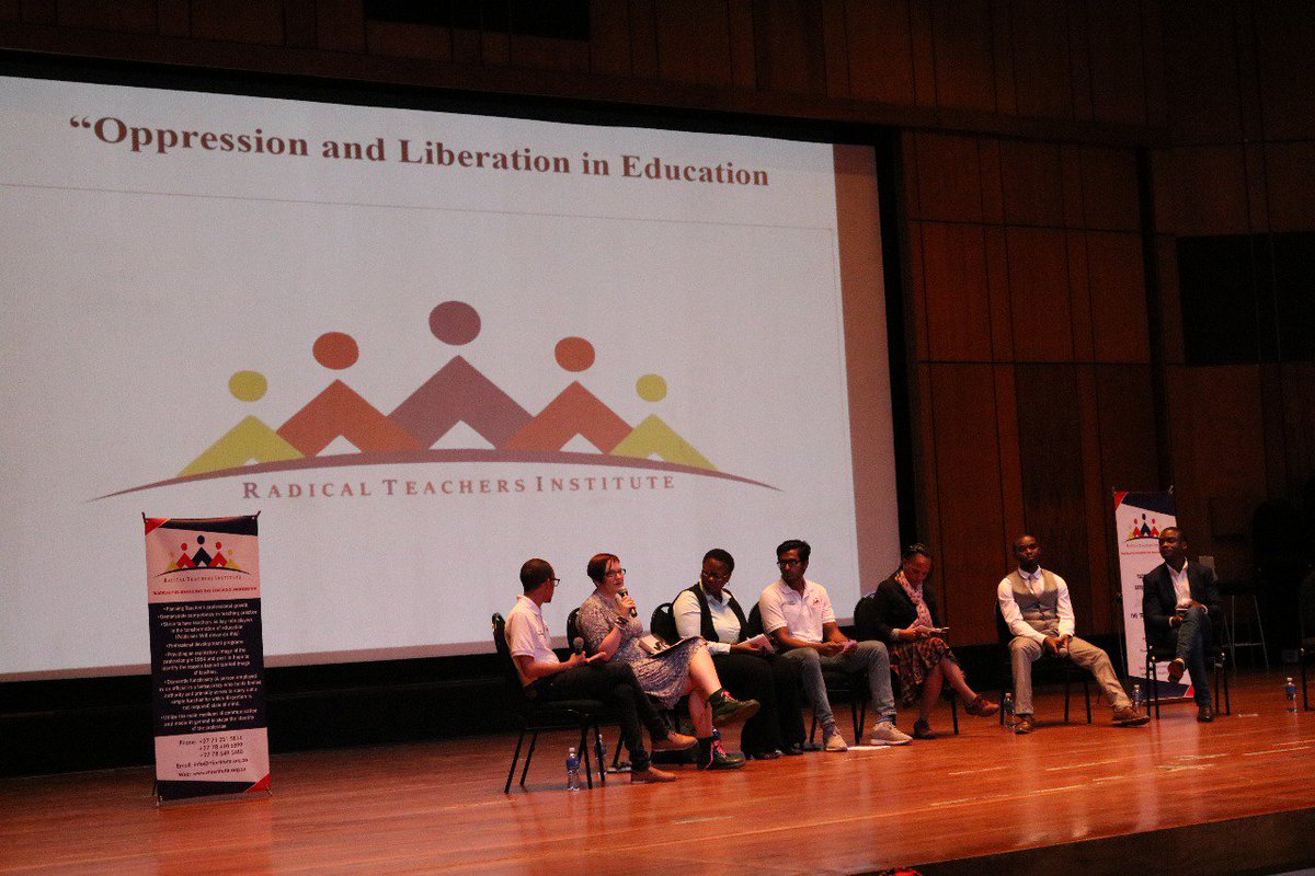 RadTeachersWits's tweet photo. Thank you to all the panelists for joining us in the discussion to liberation and to @_dashingdean for being an incredible facilitator. https://t.co/1svJ7GUiev