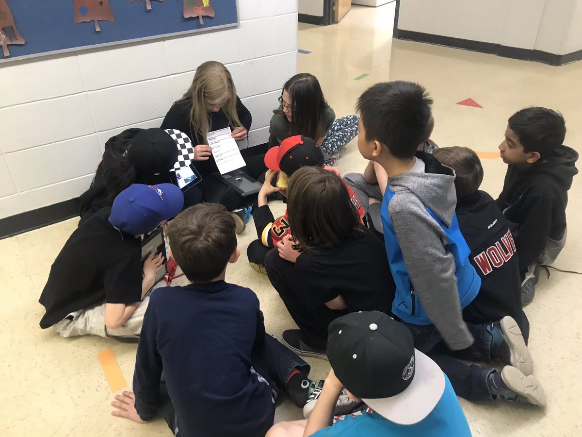 Ms_Pzoff's tweet photo. Teaching @connectcharter grade 4 students about the political party platforms for our upcoming @studentvote @CIVIX_Canada @b_glins @ivywaite https://t.co/zLlA6Ch0sI