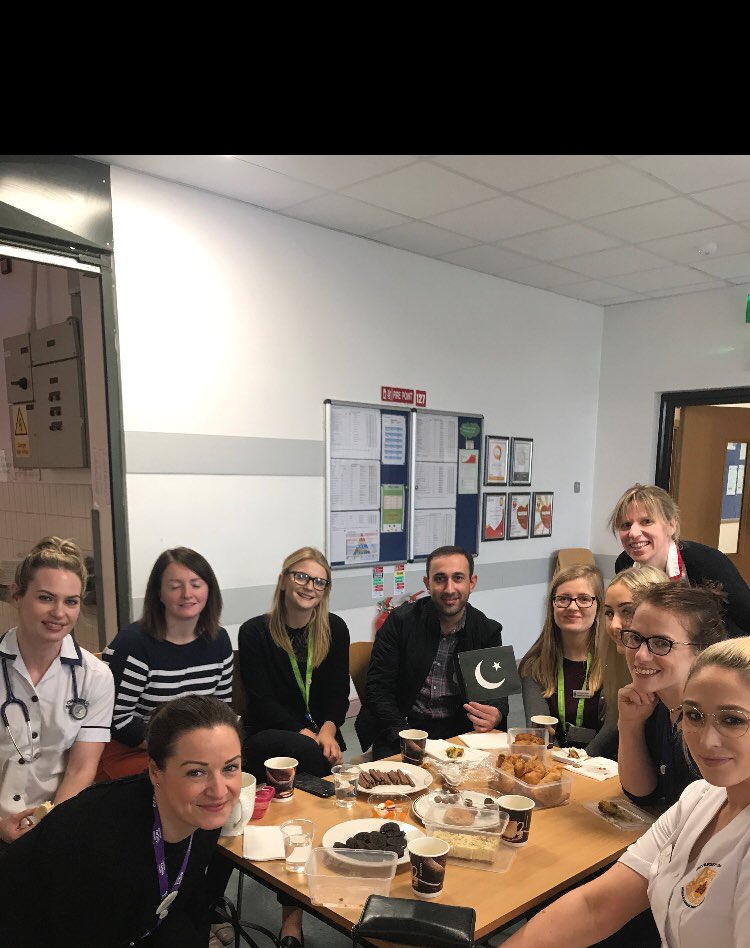 clionammchugh's tweet photo. Throw back to the first of our Cultural Coffee morning’s last Thursday @Mullingarhospital. Pakistani themed bakes were divine! Thanks to Kameron &amp; family for their delish native cuisine. The standard has been set high. Bring on the next☝️- Irish ☘️ themed! #culturaldiversity https://t.co/R2KpAZUjBE