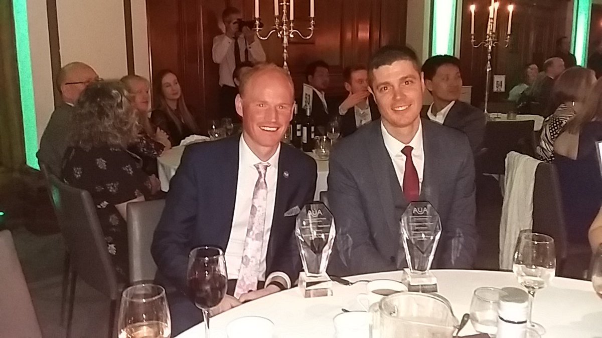 EllieAppo's tweet photo. The awards are flowing! Network team award for @auanwnw network, &amp; member of the year award for Michael @AUA_LJMU! #aua2019 https://t.co/FdhLCuDgCp